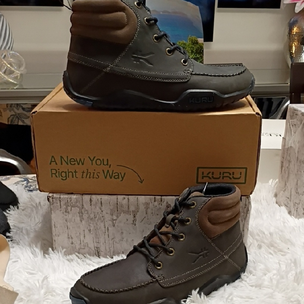 Kuru Quest Men's Sz 11.5 M Hiking Trail Orthopedic Plantar Fasciitis Boots $189